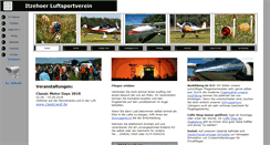 Desktop Screenshot of fliegen-itzehoe.de